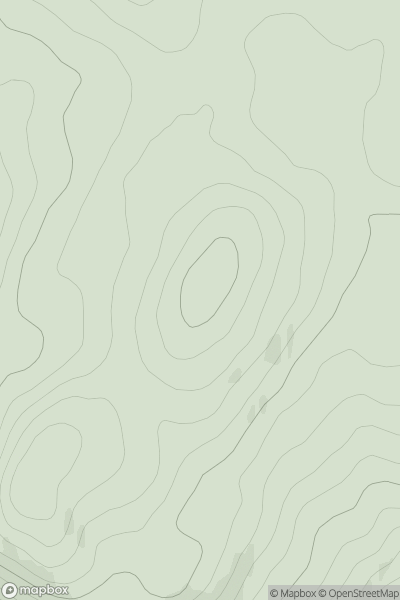 Thumbnail image for Tom Dubh [Central Scotland from Dumbarton to Montrose] showing contour plot for surrounding peak
